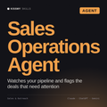 Sales Operations Agent AI agent by KissMySkills, cover