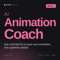 AI Animation Coach AI skill by KissMySkills, cover