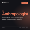 AI Anthropologist AI prompt by KissMySkills, cover