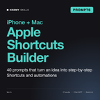 AI Apple Shortcuts Builder by KissMySkills, cover