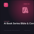 AI Book Series Bible & Continuity Generator prompt cover