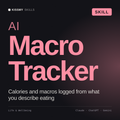 AI Macro Tracker AI skill by KissMySkills, cover