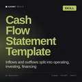 Cash Flow Statement Template AI skill by KissMySkills, cover