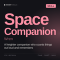 Space Companion, Wren AI skill by KissMySkills, cover
