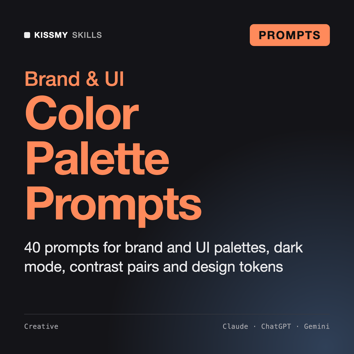 AI Color Palette Generator by KissMySkills, cover