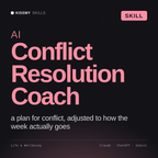 AI Conflict Resolution Coach AI skill by KissMySkills, cover