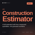 AI Construction Estimator AI skill by KissMySkills, cover