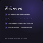 What you get — AI Dropshipping Product Research Assistant