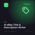 AI eBay Title & Description Writer — AI prompt pack cover