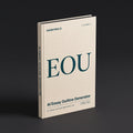 Essay Outline Generator prompts for Claude by KissMySkills, warm oat laid paper cover with the monogram EOU
