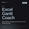 AI Excel Gantt Coach AI skill by KissMySkills, cover