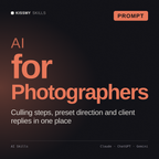 AI for Photographers AI prompt by KissMySkills, cover