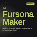 AI Fursona Maker AI prompt by KissMySkills, cover