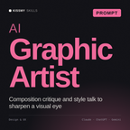 AI Graphic Artist AI prompt by KissMySkills, cover