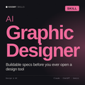 AI Graphic Designer AI skill by KissMySkills, cover