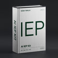IEP Kit Claude skill by KissMySkills, brushed pale zinc metal cover with the monogram IEP