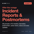 AI Incident Report & Postmortem Generator by KissMySkills, cover