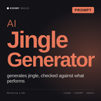 AI Jingle Generator AI prompt by KissMySkills, cover