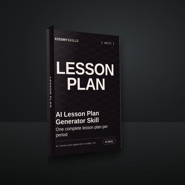 AI Lesson Plan Generator Skill cover