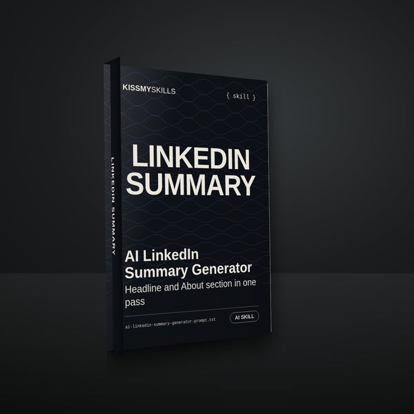 AI LinkedIn Summary Generator cover