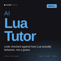 AI Lua Tutor AI skill by KissMySkills, cover