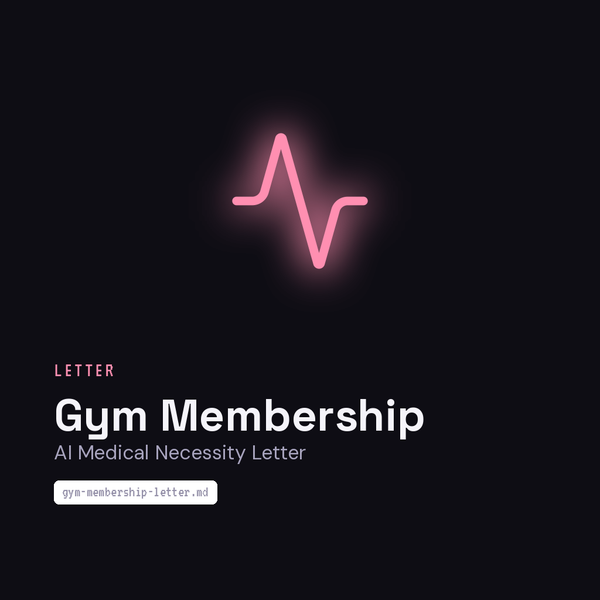 ai-medical-necessity-letter-gym-membership