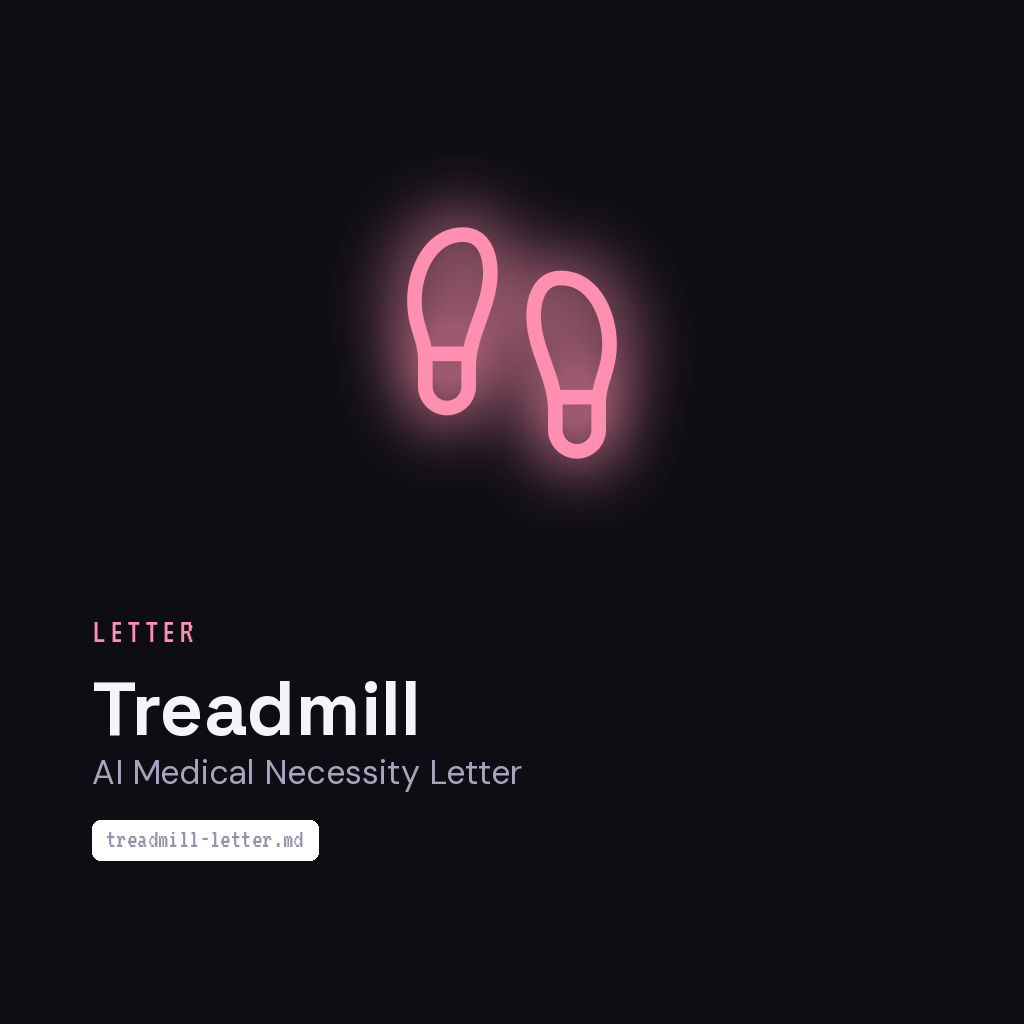 ai-medical-necessity-letter-treadmill