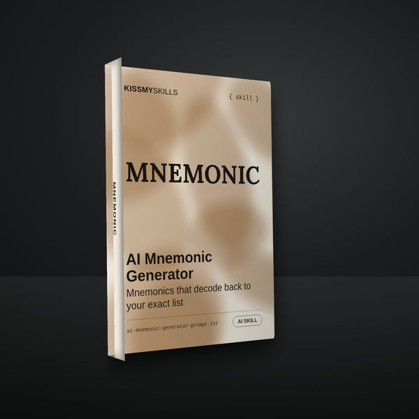 AI Mnemonic Generator cover