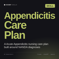 Appendicitis Care Plan AI skill by KissMySkills, cover