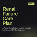 Renal Failure Care Plan AI skill by KissMySkills, cover
