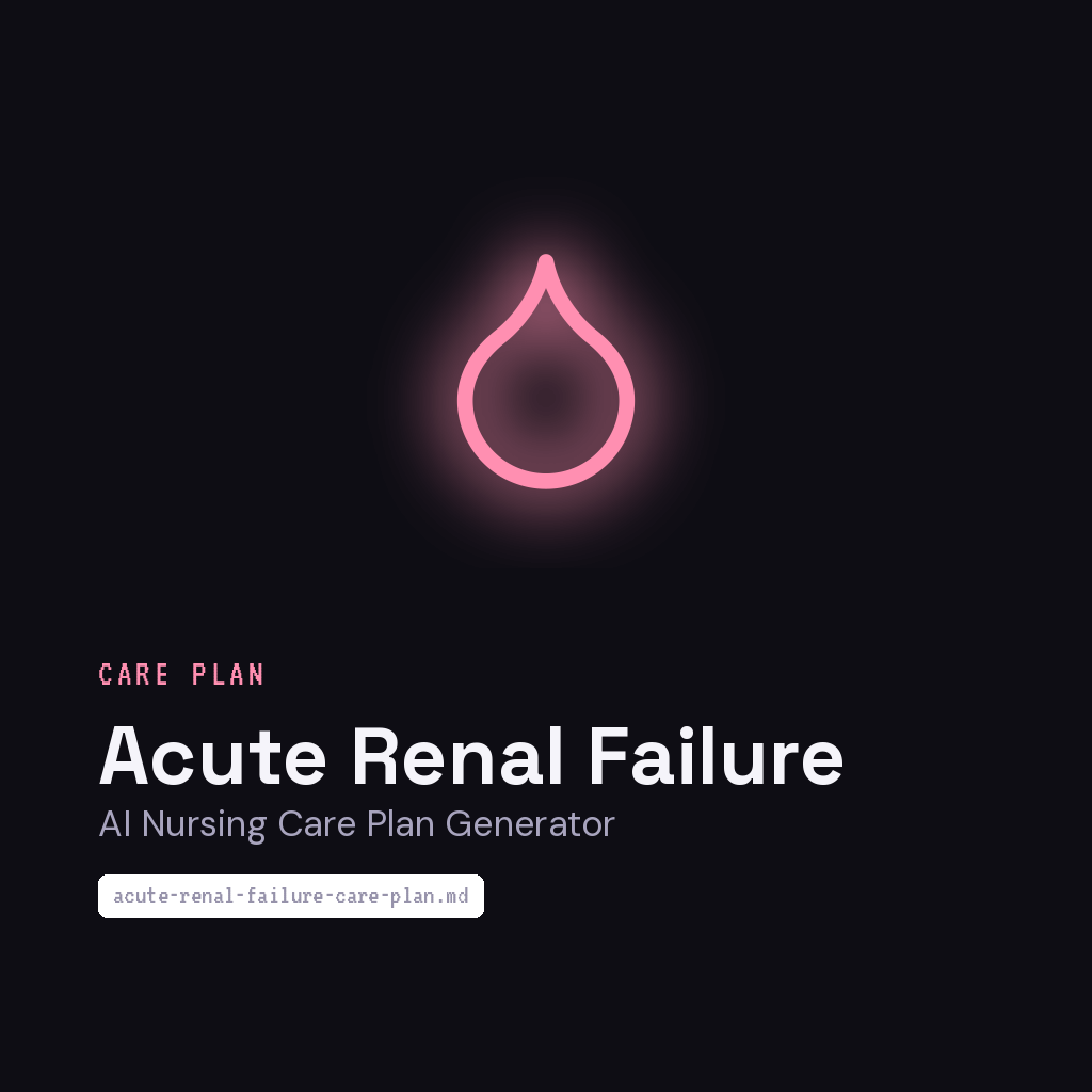 ai-nursing-care-plan-generator-acute-renal-failure