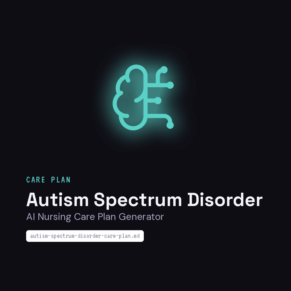 ai-nursing-care-plan-generator-autism-spectrum-disorder