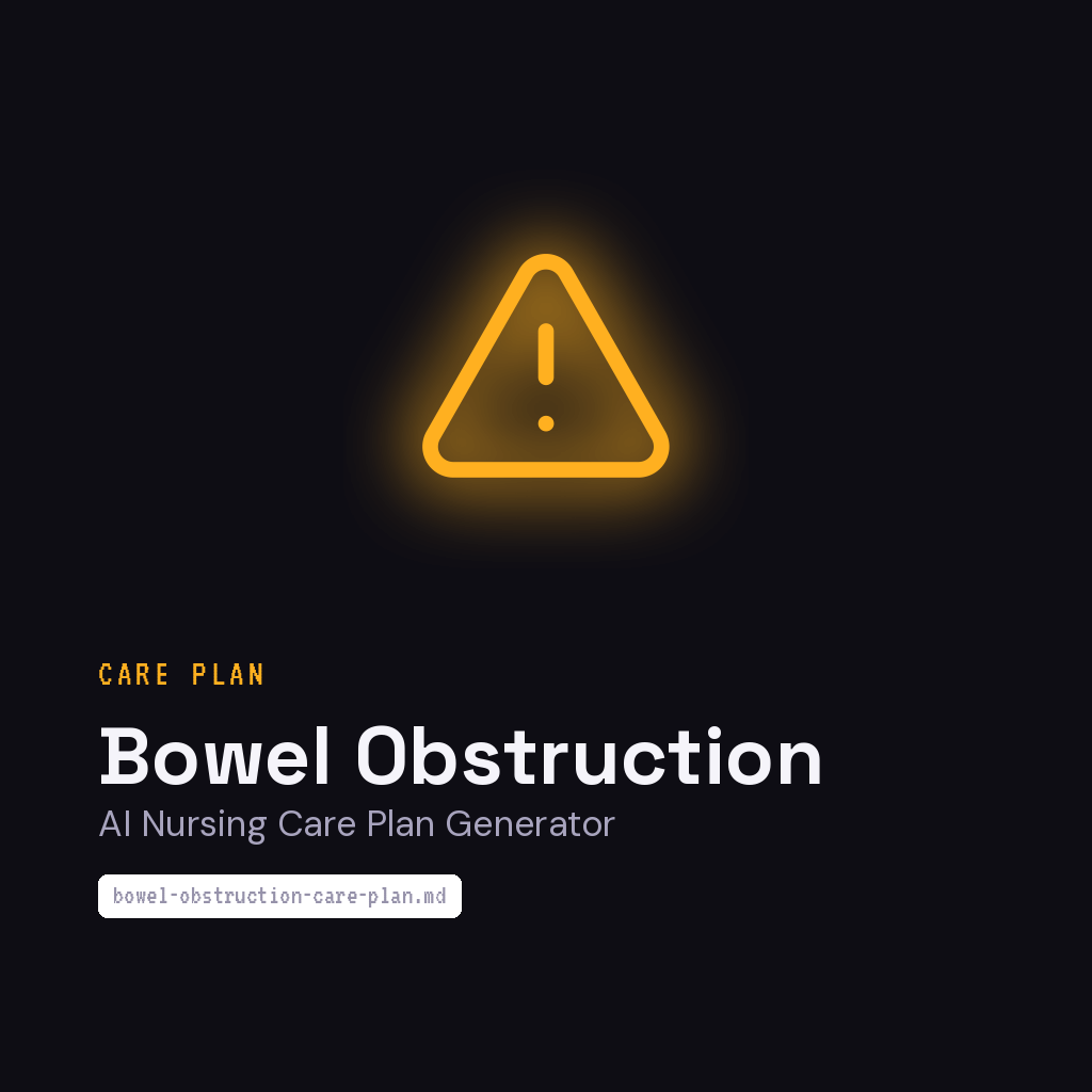 ai-nursing-care-plan-generator-bowel-obstruction