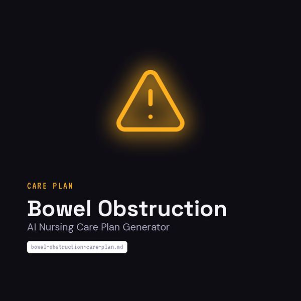ai-nursing-care-plan-generator-bowel-obstruction