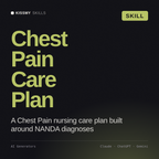 Chest Pain Care Plan AI skill by KissMySkills, cover