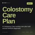 Colostomy Care Plan AI skill by KissMySkills, cover