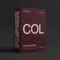 Colostomy Care Nursing Care Plan Claude skill by KissMySkills, deep oxblood burgundy bookcloth cover with the monogram COL