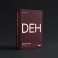 Dehydration Nursing Care Plan Claude skill by KissMySkills, deep wine-burgundy laid paper cover with the monogram DEH