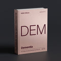 Dementia Nursing Care Plan Claude skill by KissMySkills, brushed pale rose-bronze metal cover with the monogram DEM