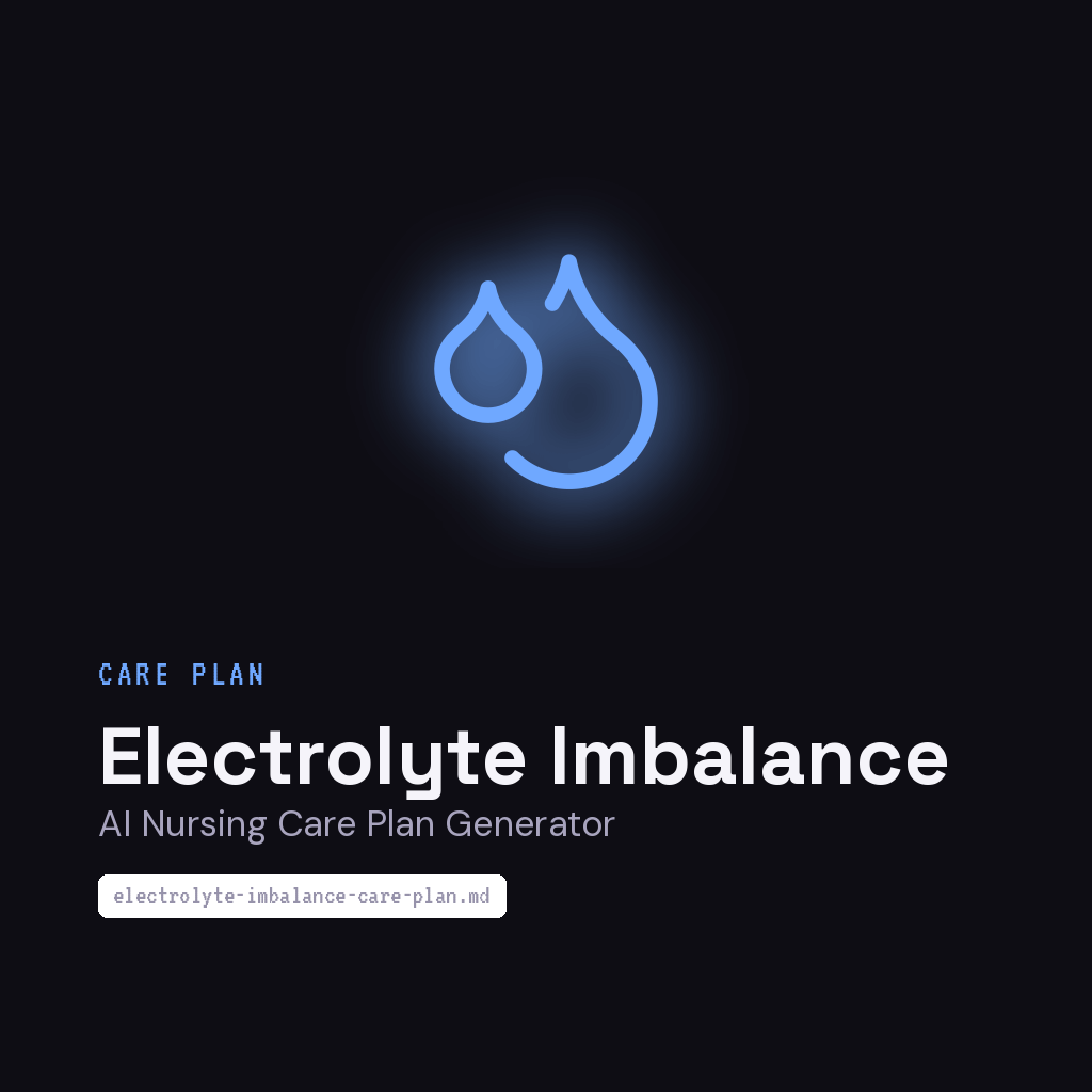 ai-nursing-care-plan-generator-electrolyte-imbalance