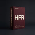 Hip Fracture Nursing Care Plan Claude skill by KissMySkills, deep oxblood burgundy bookcloth cover with the monogram HFR