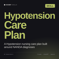 Hypotension Care Plan AI skill by KissMySkills, cover