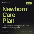 Newborn Care Plan AI skill by KissMySkills, cover