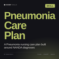 Pneumonia Care Plan AI skill by KissMySkills, cover