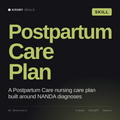 Postpartum Care Plan AI skill by KissMySkills, cover