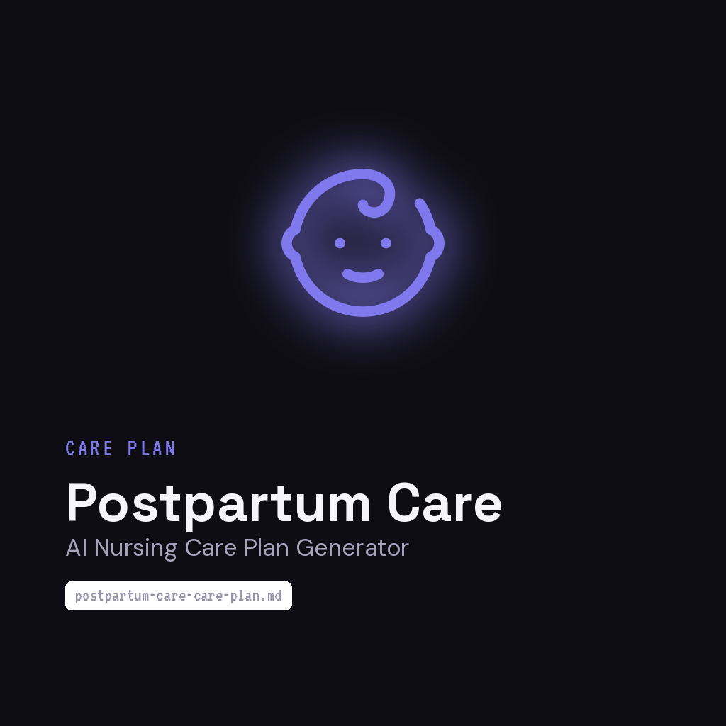 ai-nursing-care-plan-generator-postpartum-care