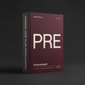 Preeclampsia Nursing Care Plan Claude skill by KissMySkills, deep wine-burgundy laid paper cover with the monogram PRE