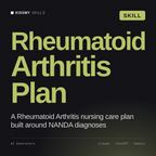 Rheumatoid Arthritis Plan AI skill by KissMySkills, cover