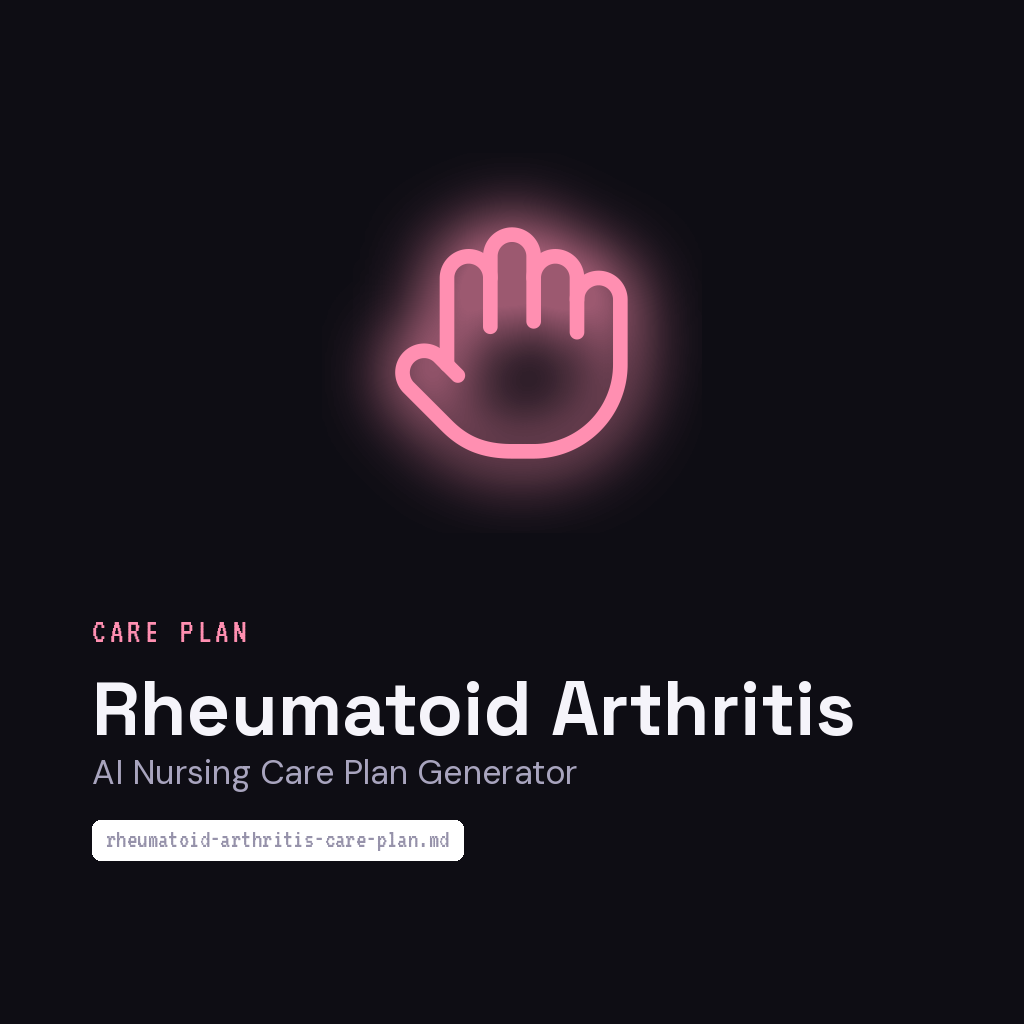 ai-nursing-care-plan-generator-rheumatoid-arthritis