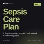 Sepsis Care Plan AI skill by KissMySkills, cover